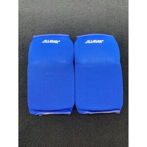 All Star Extra Long Sports Knee Pads Royal Blue Extra Large Wrestling Volleyball